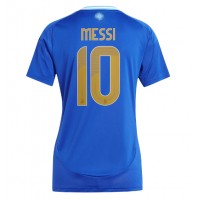Argentina Lionel Messi #10 Replica Away Shirt Ladies Copa America 2024 Short Sleeve